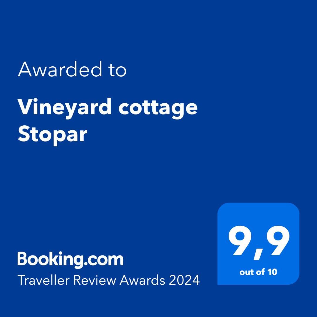Vineyard Cottage Stopar Straza Exterior photo